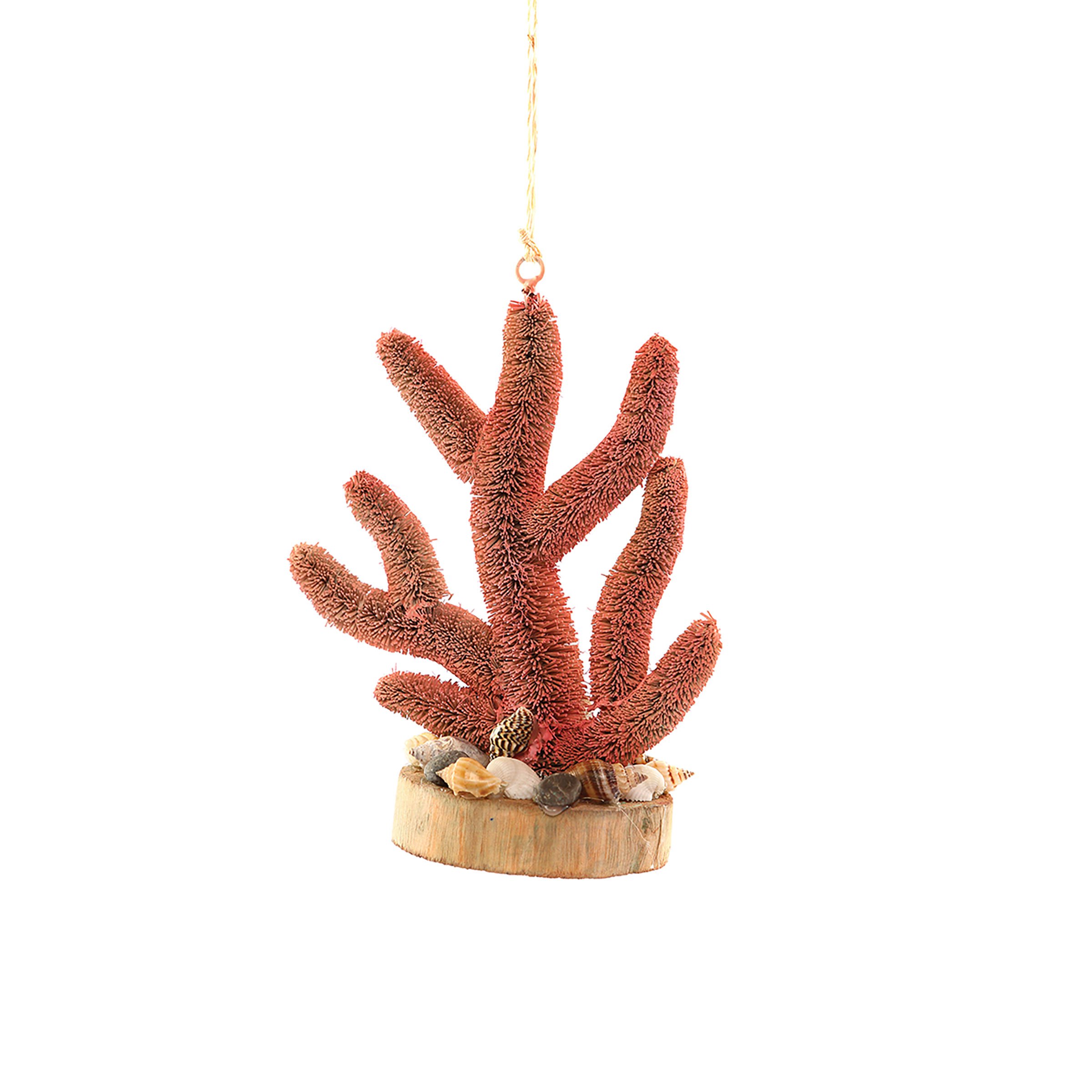 Gallerie II Coral Christmas Xmas Ornament Multi