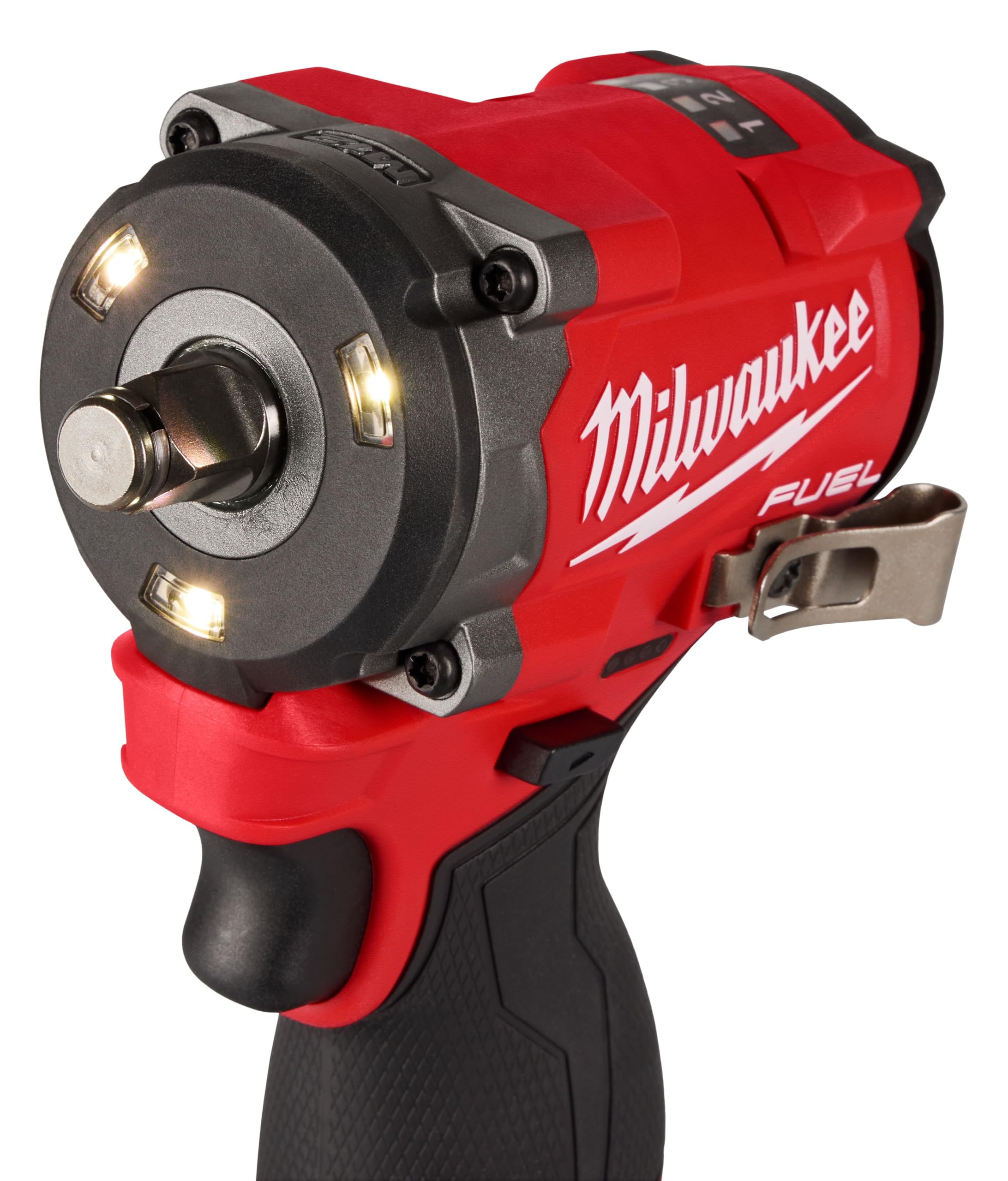Milwaukee Destornillador de impacto eléctrico M12 Fueltrade Stubby 1/2