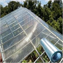Fiberglass Greenhouse Sheets Insulating FRP Daylight Panel for Garden, House, Roof Covering, Outdoor Patios, Replace Roof Panels0.6x2m/1.97x6.56ft