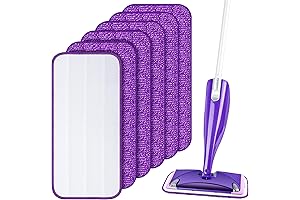 Reusable Mop Pads compatible with Swiffer WetJet for Any Floor Types