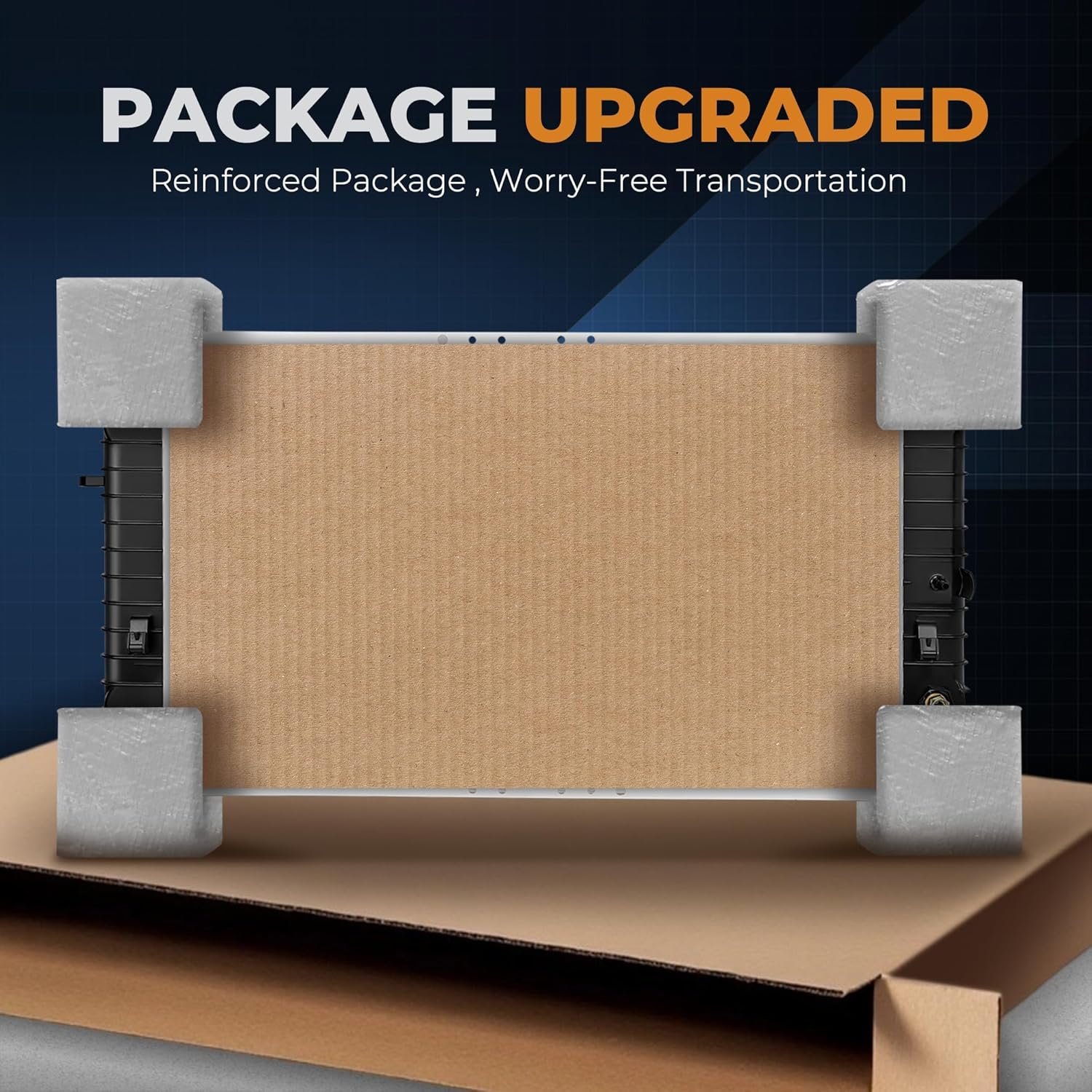 Auto Dynasty Radiator Compatible with 1997-2003 Buick Regal Pontiac Grand Prix Montana 3.1L 3.4L 3.8L AT/MT, DPI 1889 Factory Style 1-Row Cooling Radiator, Aluminum Core