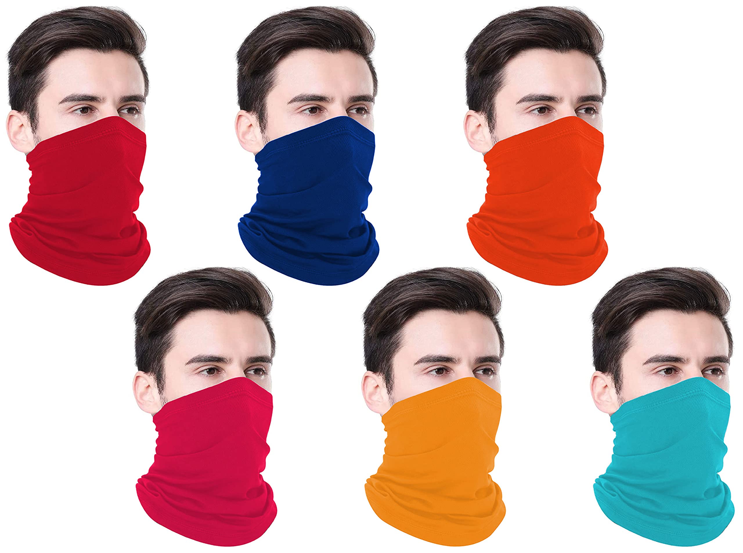 the blazze 2000 Outdoor Seamless Bandanas Tube Men's and Women's Headband Headwear Headwraps (Combo_8)-picture-39