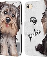 Vista 131 de Head Case Designs Funda de piel con licencia oficial de Animal Club International Bat Faces compatible con Apple iPhone 7 Plus/iPhone 8 Plus