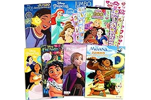 Disney Princess Coloring Book Activity Set: Coloring Fun for Kids