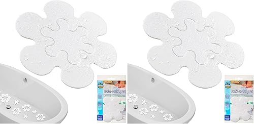 COMPAC HOME Select Safe-T-Shapes, Large, White Daisy 14 Count (Pack of 2)