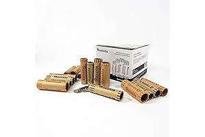 Preformed Coin Roll Wrappers (100 Assorted Pack) - Durable Paper Tubes for...