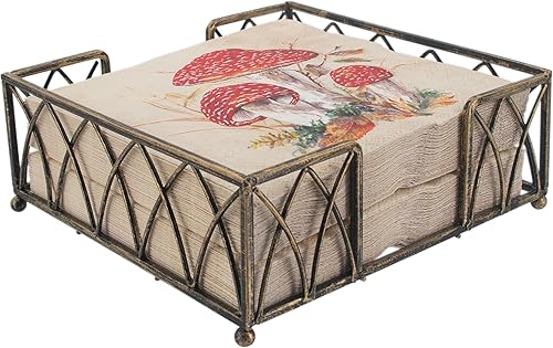 Vista 16 de Boston International - Organizador de toallas Gold Leaf