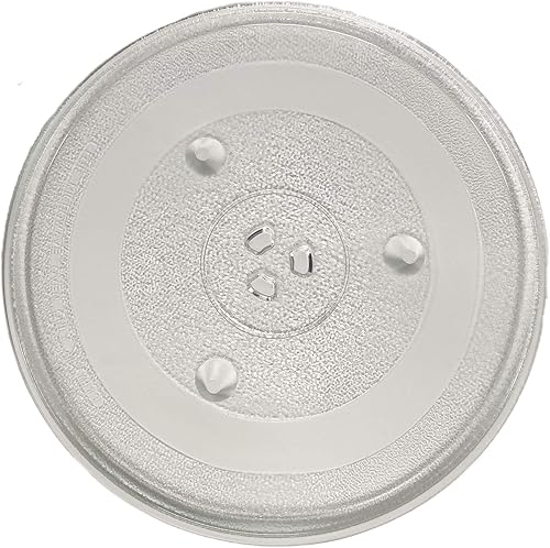 Miniatura 2 de First Choice Brands - Placa de repuesto para placa giratoria de microondas de vidrio de 12.4 pulgadas para GE, Samsung, Hotpoint y más, 12.402 in