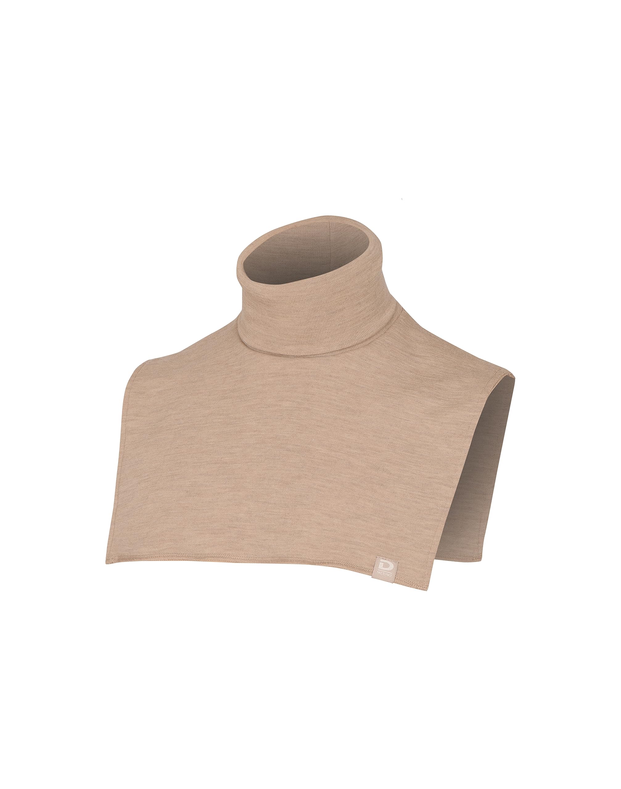 DILLING Women's neckwarmer - organic merino wool Beige L