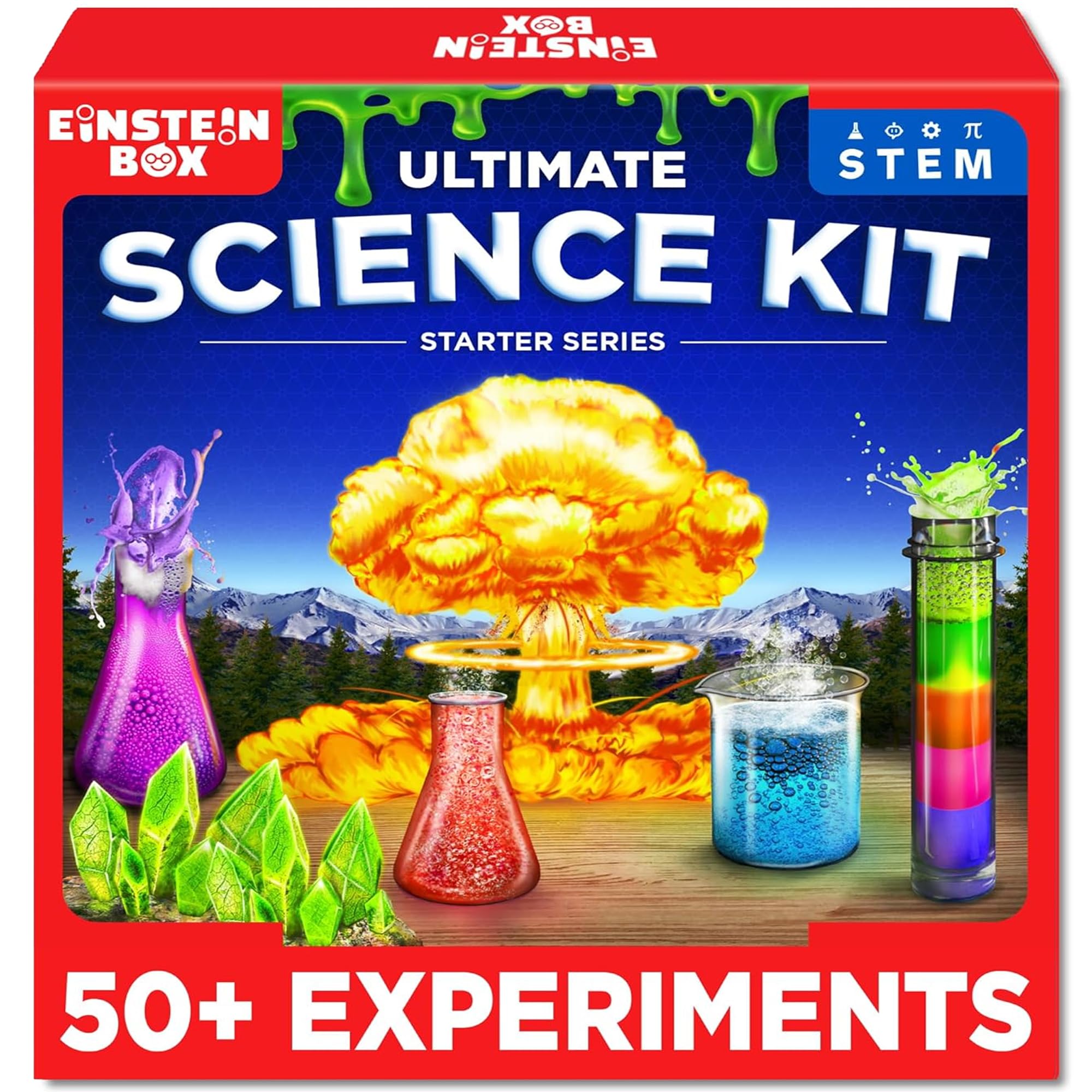 Ultimate Science Starter Kit for 8 to 15 Year Olds | Educational Gifts & Toys for Boys & Girls Age 10 to 12 Years | Fun Science Experiments & STEM Projects | Birthday Gift Idea