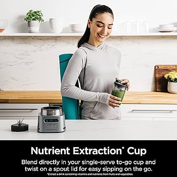 Ninja TWISTi ブレンダー Ninja TWISTi High-Speed Blender with Built-in Tamper Technology