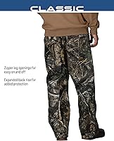 Vista 4 de FROGG TOGGS Pantalón de lluvia clásico Pro Action impermeable transpirable para hombre