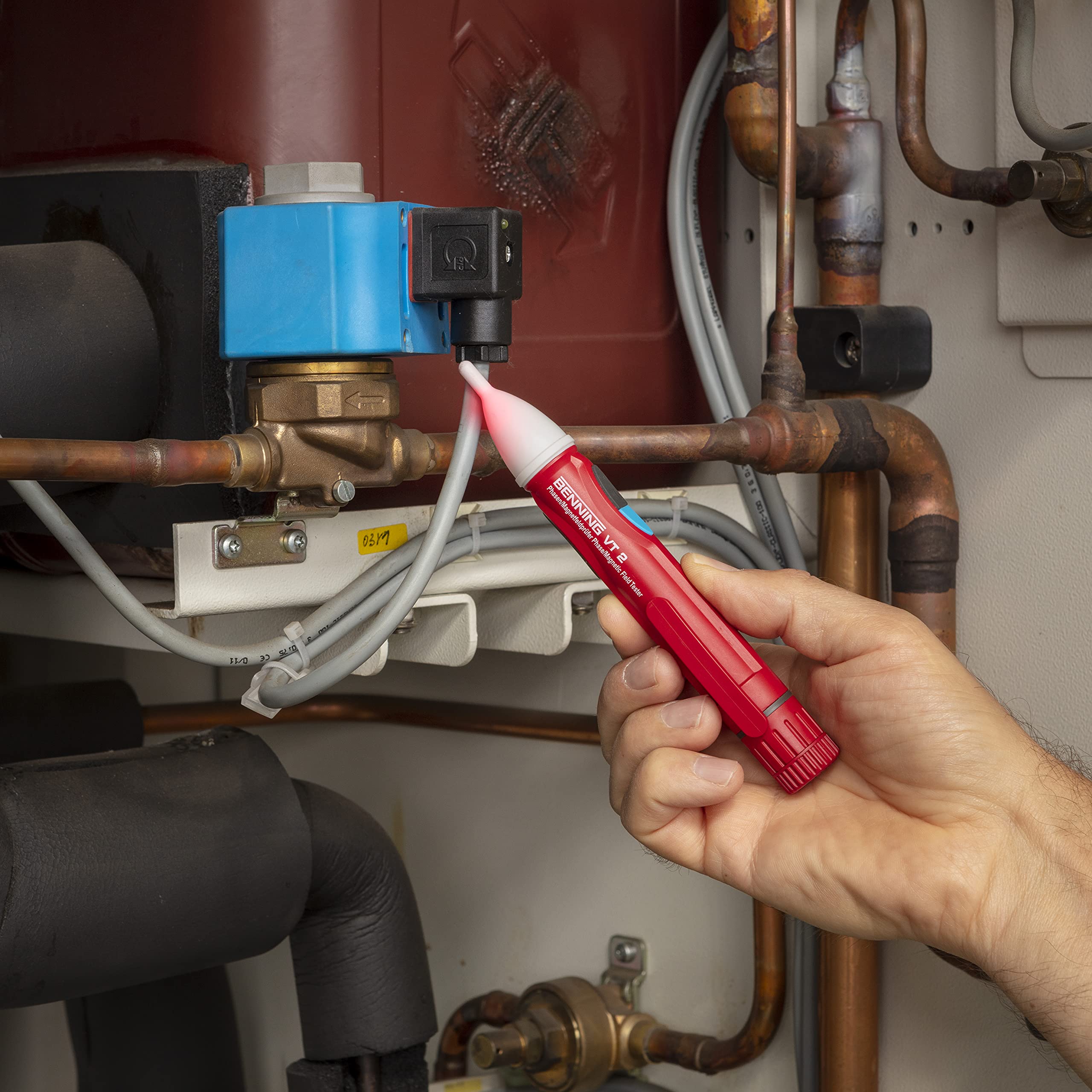 BENNING VT 2: Testeur De Champ Magnétique Et De Phase, Sans Contact 200 100 Benning Vt 2 P304711