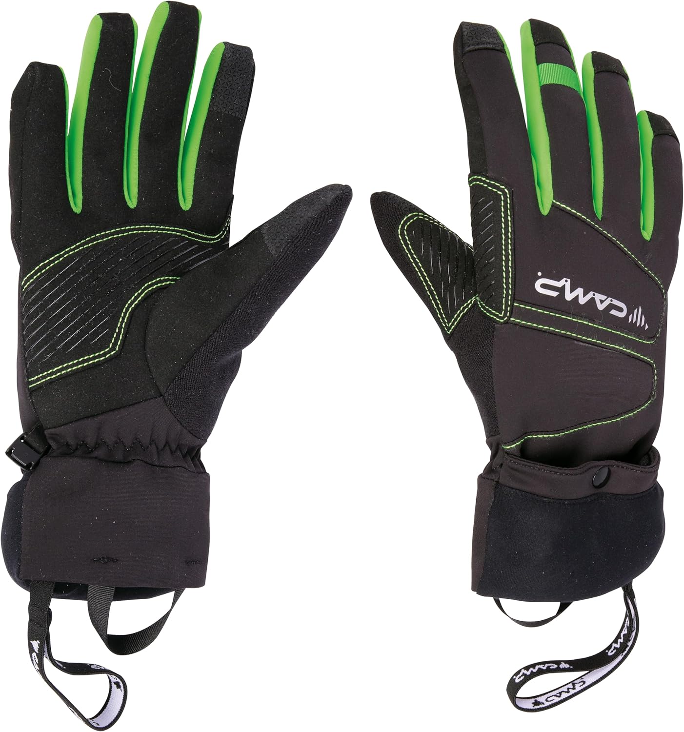 C.A.M.P. G Comp Warm Gloves, Black/Green, Medium, 3396M