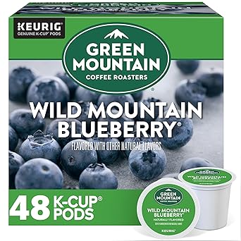 Green Mountain Coffee Wild Mountain Blueberry, Keurig K-Cup Pod, 48 Count