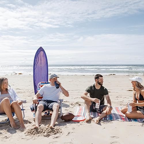 Miniatura 5 de Frost Buddy - Enfriador de latas universal Buddy, se adapta a todos, para botellas regulares de 12 y 16 onzas o de tamaño delgado, acero inoxidable