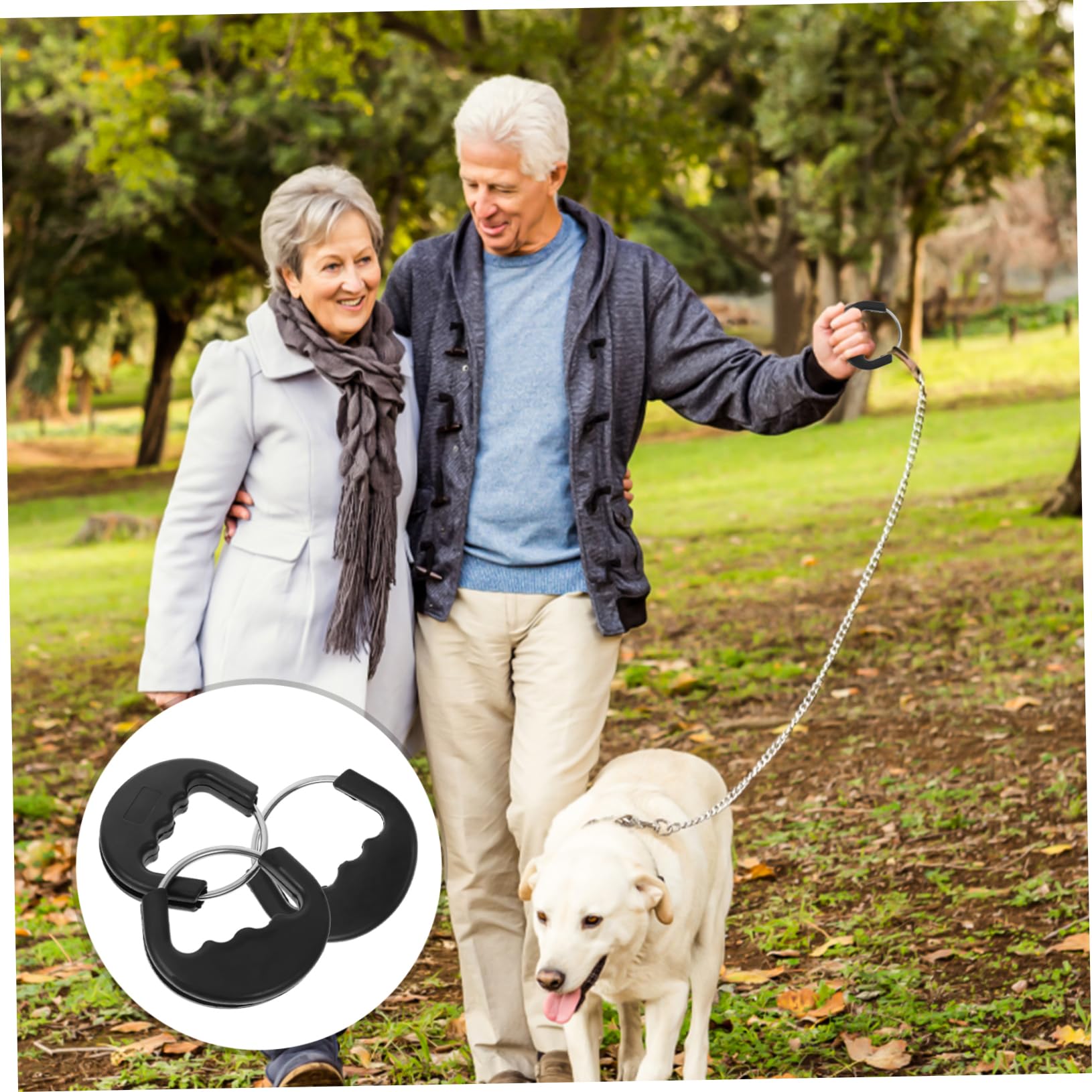 Totority 3Pcs Dog Leash Handle Grip Traction Rope for Pet Pulling Lightweight Durable Design for Daily Walks and Outdoor Activities