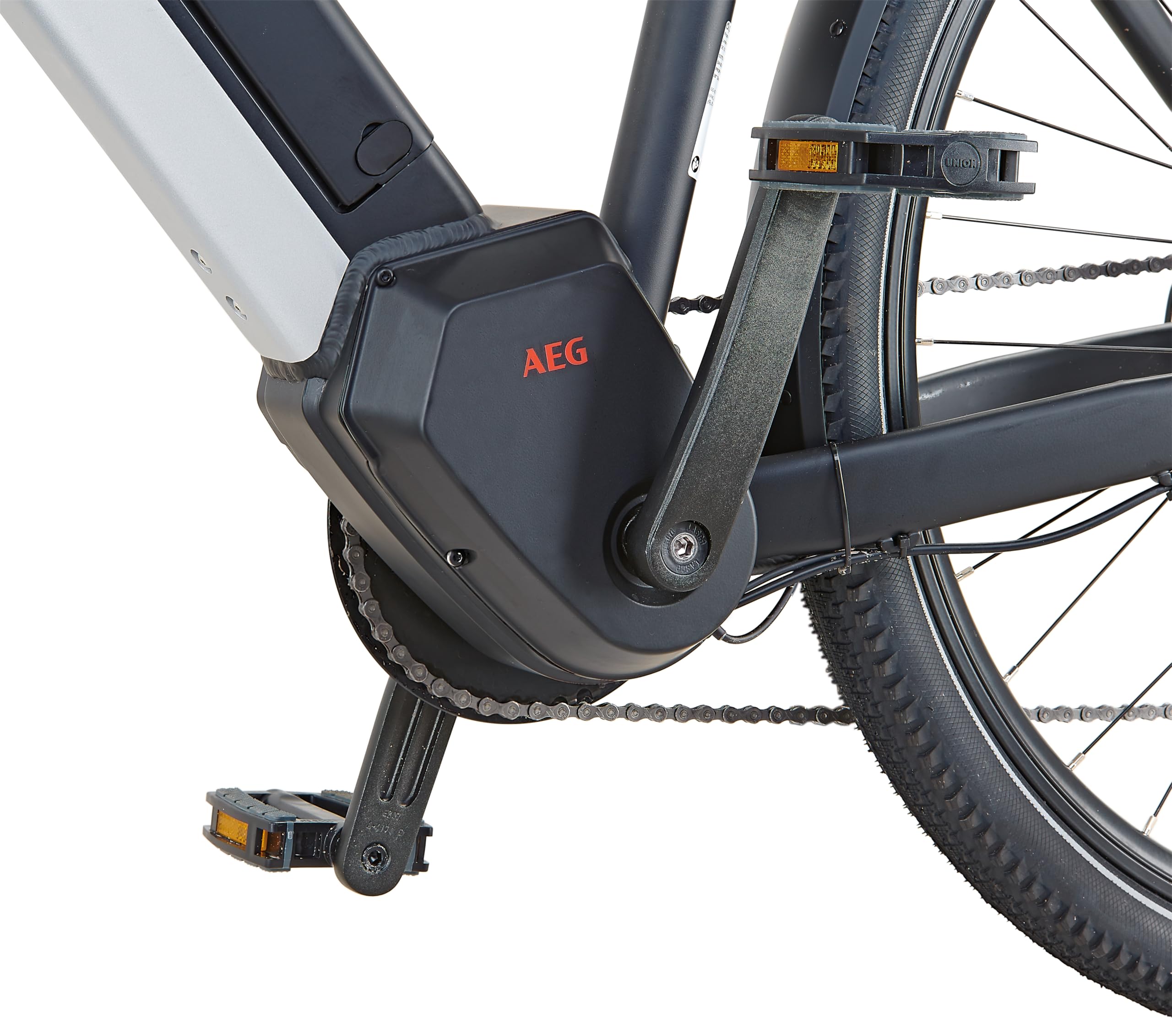 Prophete Entdecker 5.0 Trekking E-Bike 28 Zoll - 630 Wh - Integrierter Akku - Mittelmotor - 10-Gang Kettenschaltung - HDY. Scheibenbremse - Rahmenhöhe 52 cm