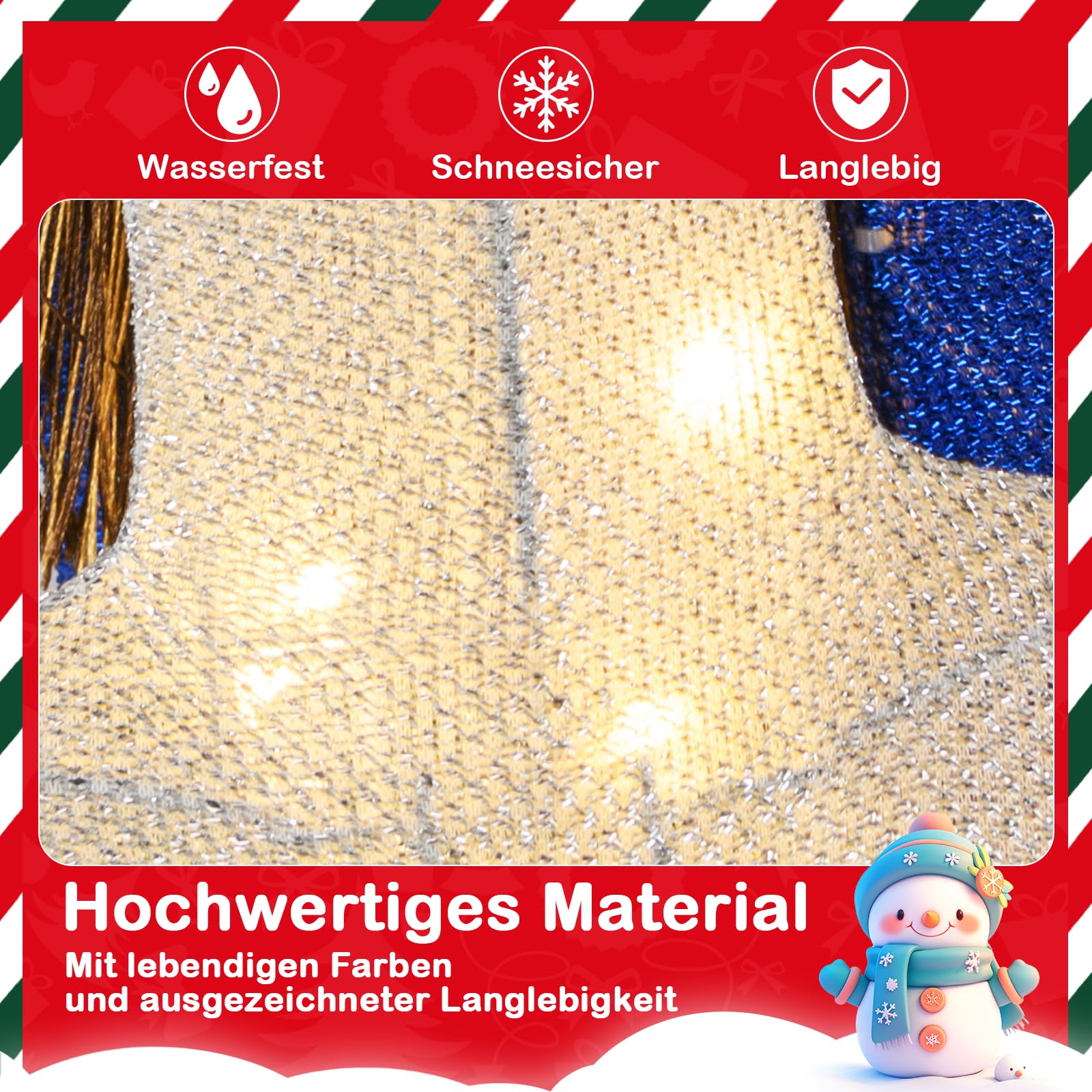 GYMAX 184 cm Weihnachten Nussknacker Figur, beleuchtete Weihnachtsdekoration mit 110 warmweißen LED Lichtern, Weihnachtsbeleuchtung, Weihnachtsfigur, für drinnen & draußen