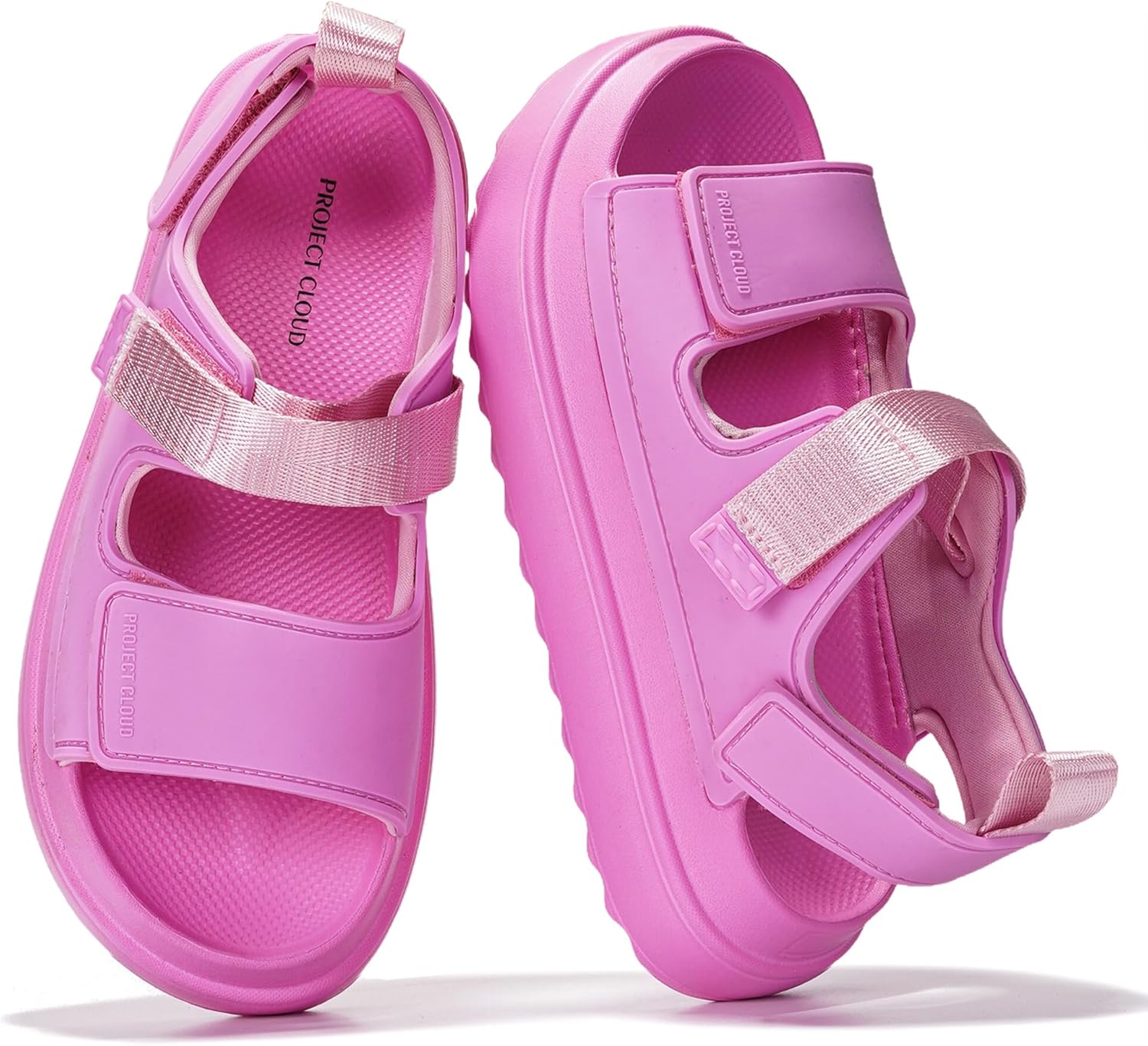 Project Cloud Platform Sandals For Women 2026 - Ultra Soft Insole Slip Resistant Womens Sandals Vacation Outfits for Women - Women's Beach Shoes (Goldie)