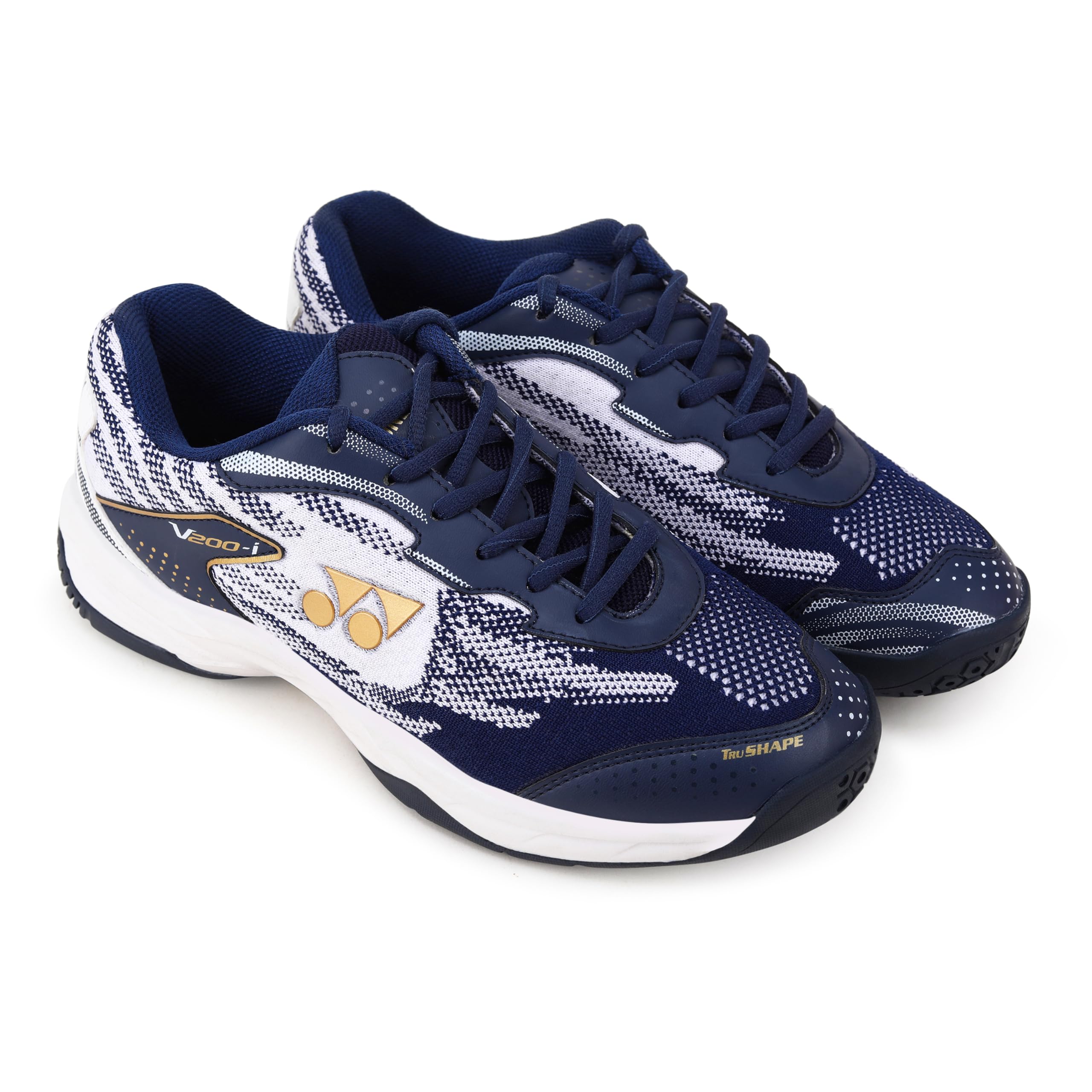 V200-i Badminton Shoes | Made in India | Ideal for Badminton,Squash,Table Tennis,Volleyball | Non-Marking Sole | TRU Cushion | Ergo Shape | Hexagrip |-image-33