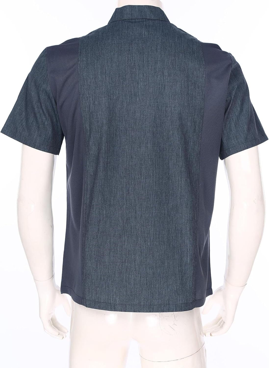 Men's Letter Embroidery Chef Jacket Stand Collar Short Sleeve Food Service Uniform for Kitchen