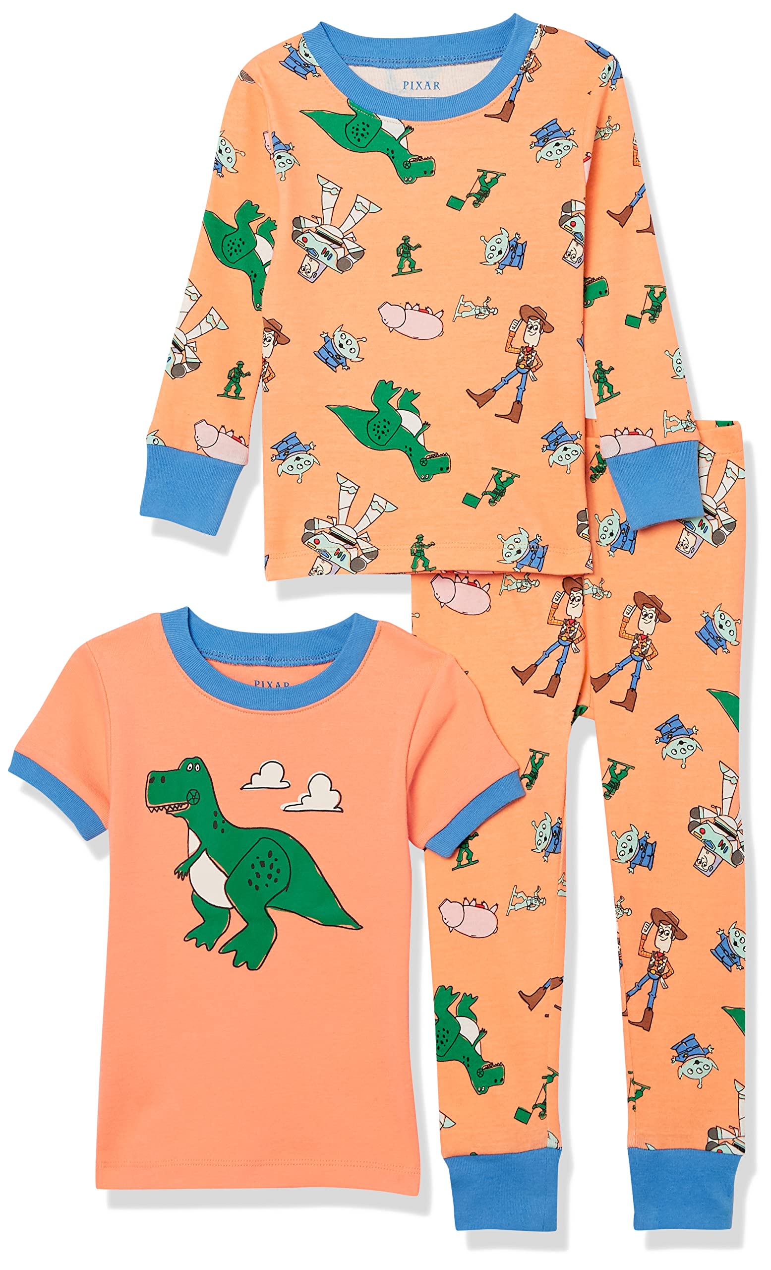 Amazon Essentials Boy's Snug-Fit Cotton Pyjama Sleepwear Sets — view 10
