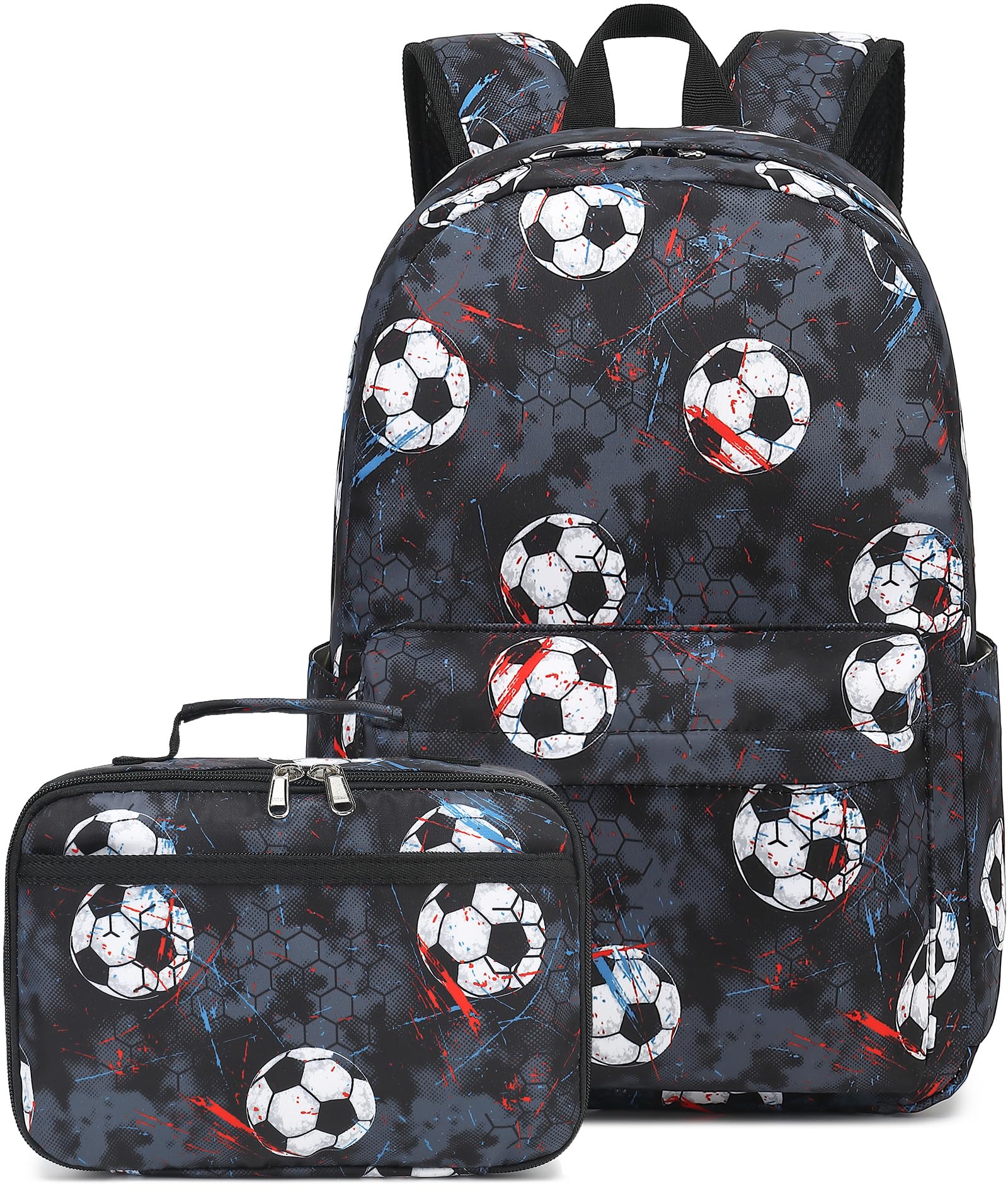 CAMTOP Backpack for Kids, Boys Girls Preschool Backpacks with Lunch Box Toddler Kindergarten School Bookbag Set