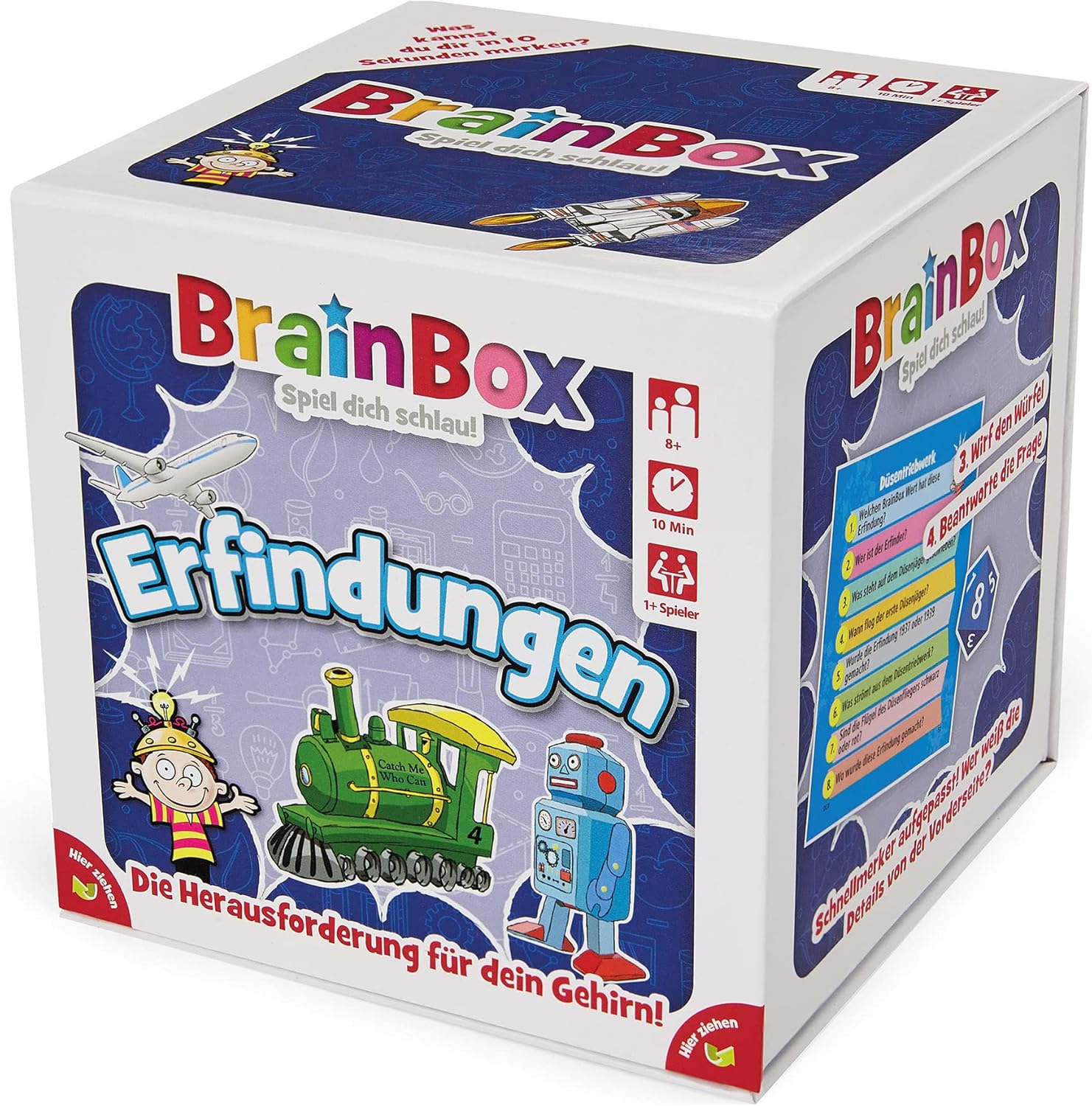 Brain Box Deutschland 2094905, Educational Game, Spiel Dich schlau, Quiz Game for Children from 8 Years