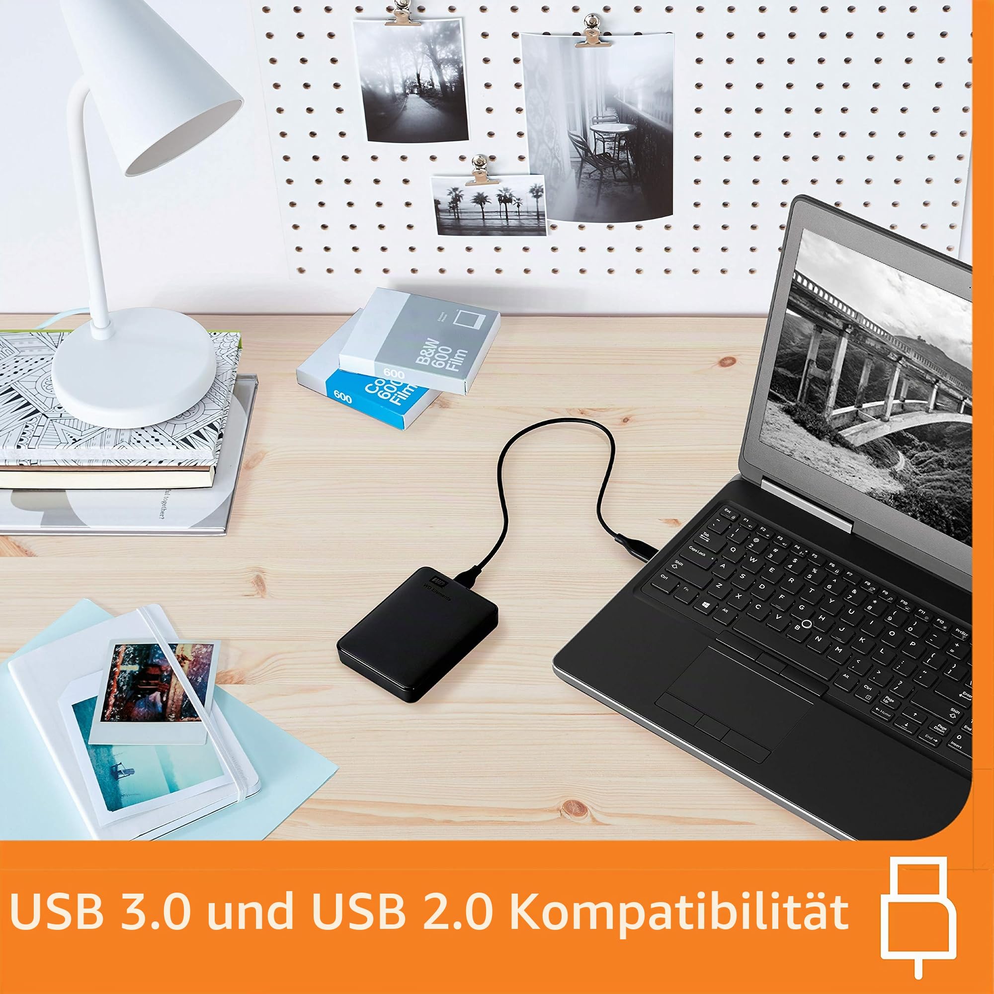 WD Elements Externe Festplatte (5 TB, USB 3.0)