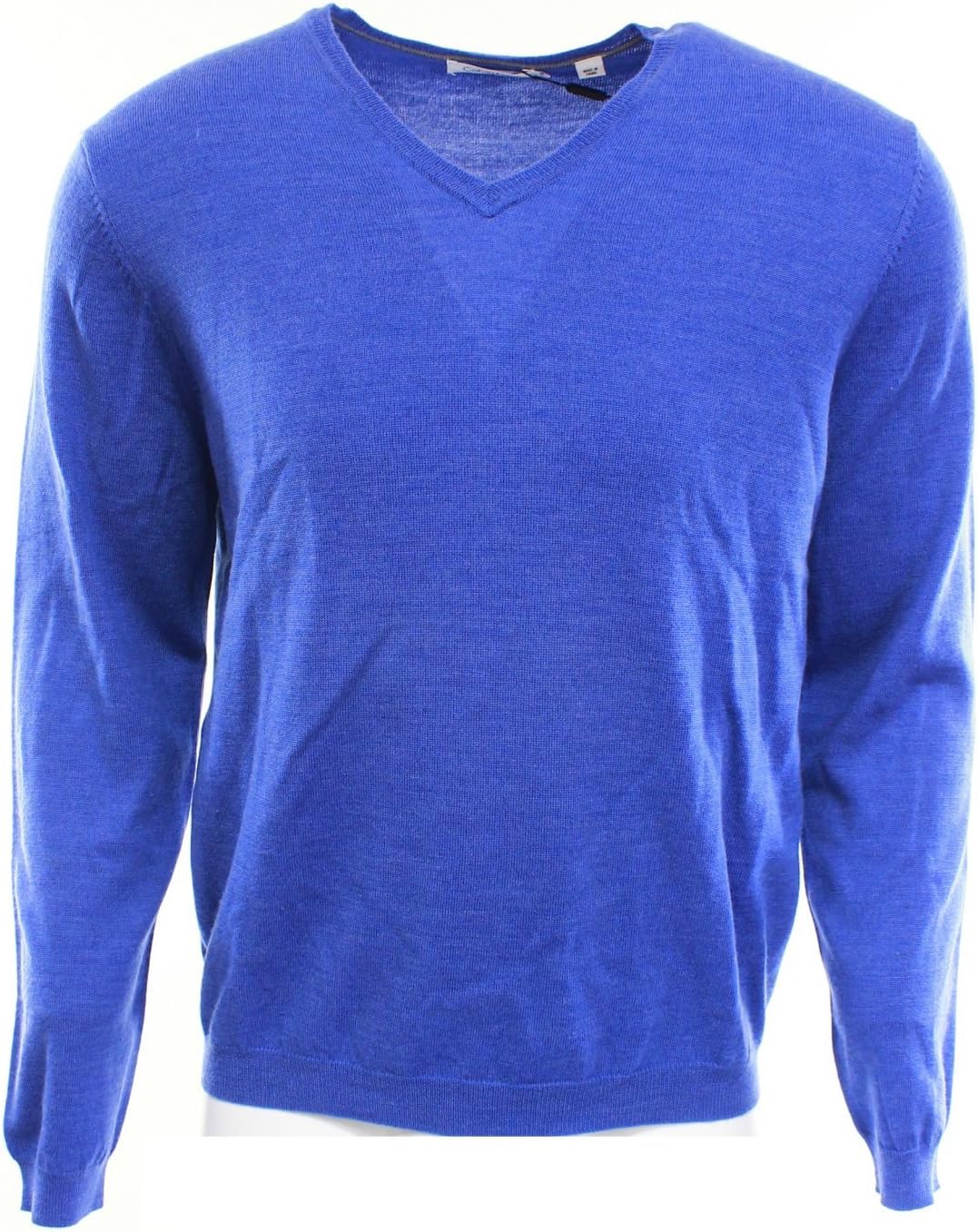 Calvin Klein Men's Solid Merino V-Neck Sweater