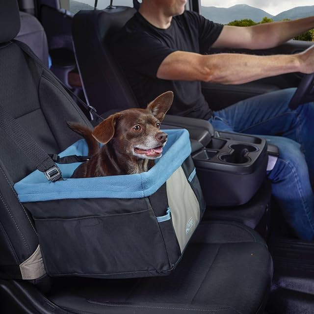 Foto 5 de 6 de Kurgo Asiento Elevador para Perros, Negro/Azul