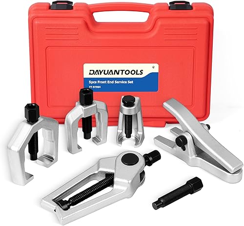 DAYUAN Kit de herramientas de servicio frontal profesional, extractor de brazo Pitman, separador de rótula, herramienta removedor de barra