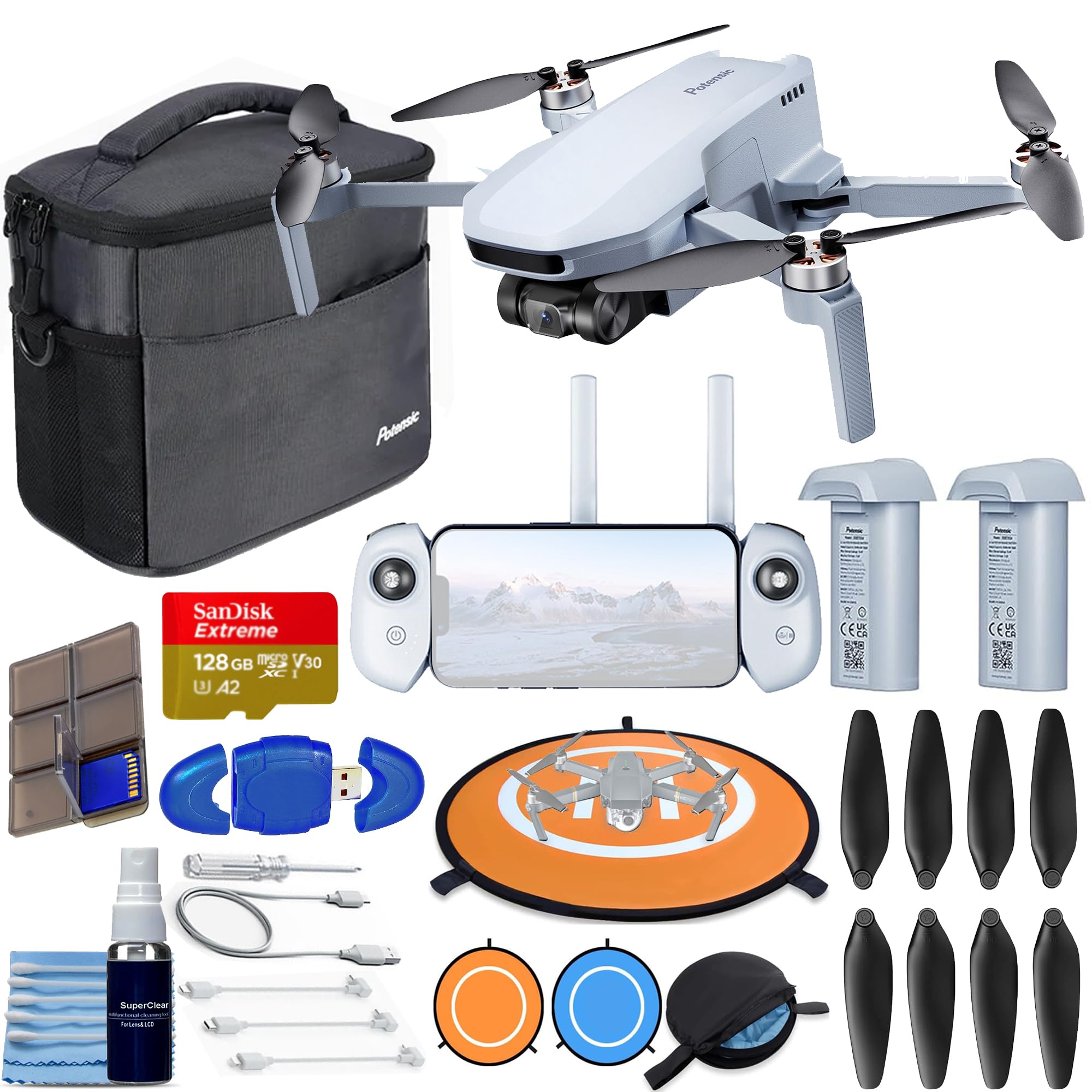 Amazon.com: Potensic ATOM SE GPS Drone with 4K EIS Camera, Under