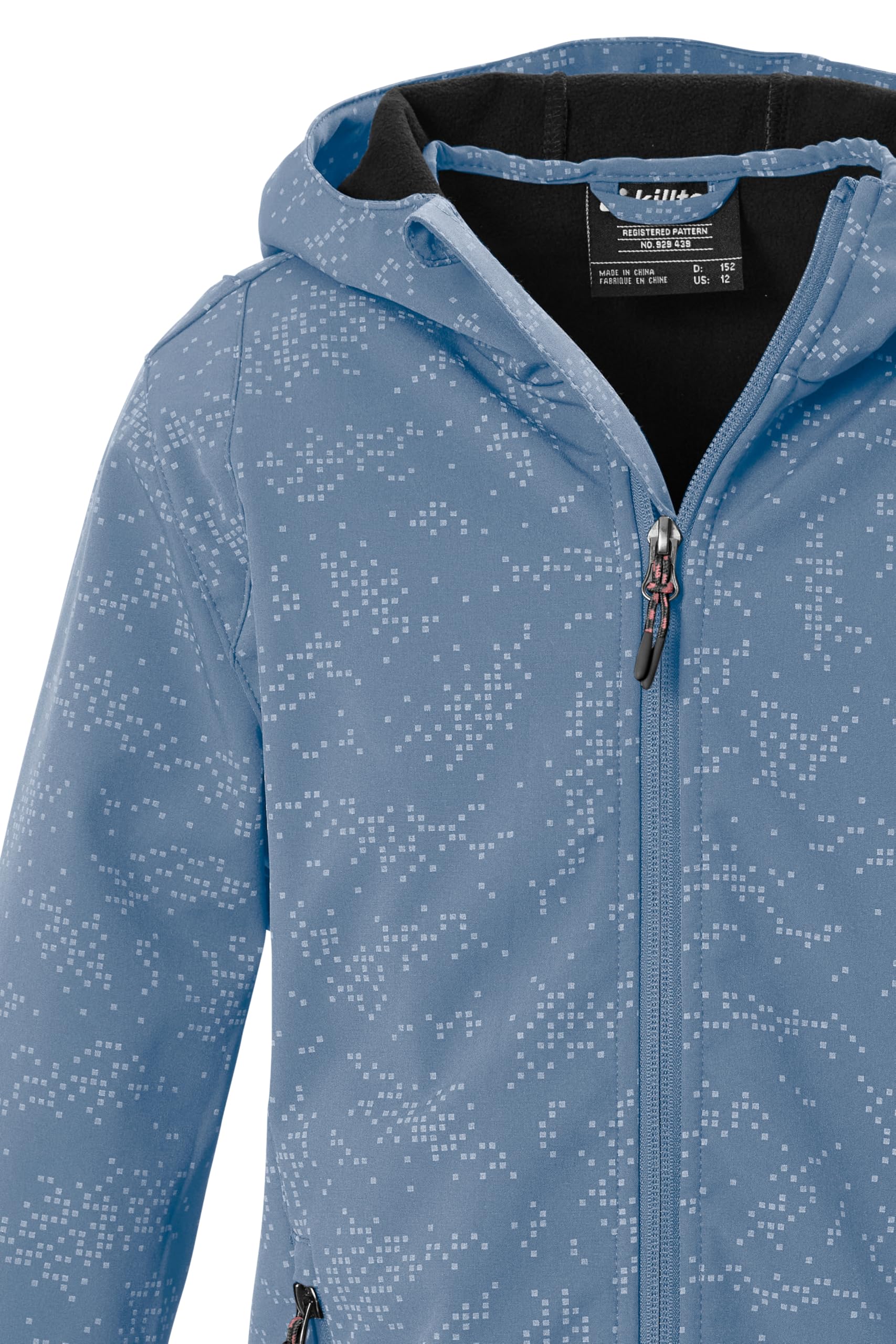 Killtec Mädchen Kow 165 Grls Sftshll Jckt Softshelljacke/Outdoorjacke mit Kapuze (1er Pack)