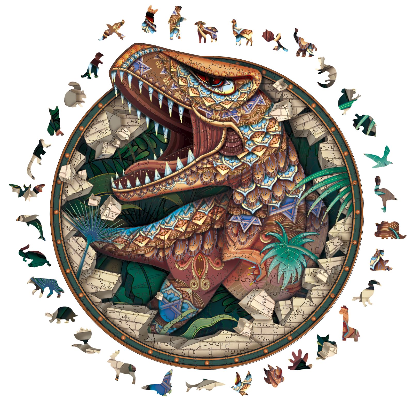 木製ジグソーパズル 195 ユニークな形のジグソーパズル 立体パズル クール 木製 ジグソーパズル 玩具 ユニークな形 ジグソーパズル 立体