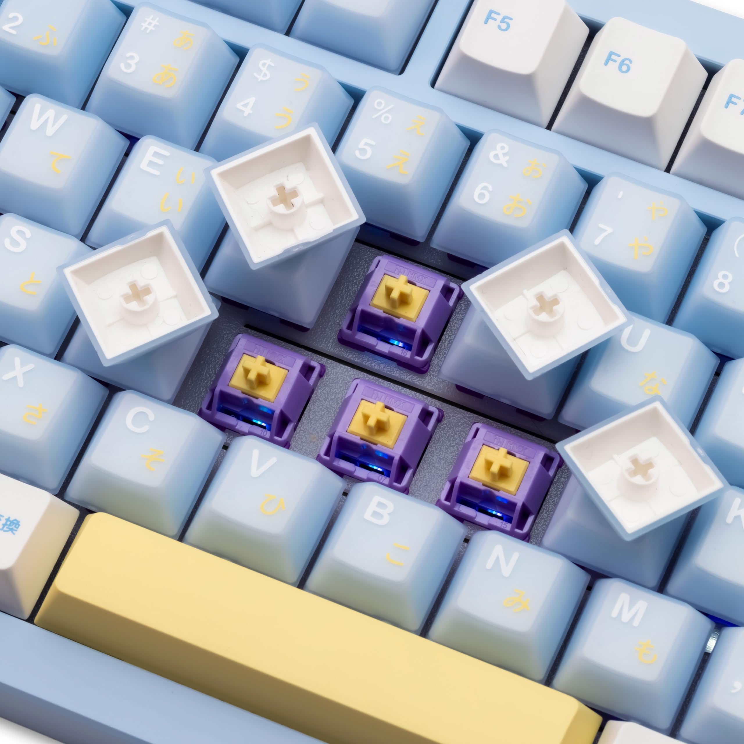 Amazon | FURYCUBE F75 メカニカルキーボード 3WAY接続 無線