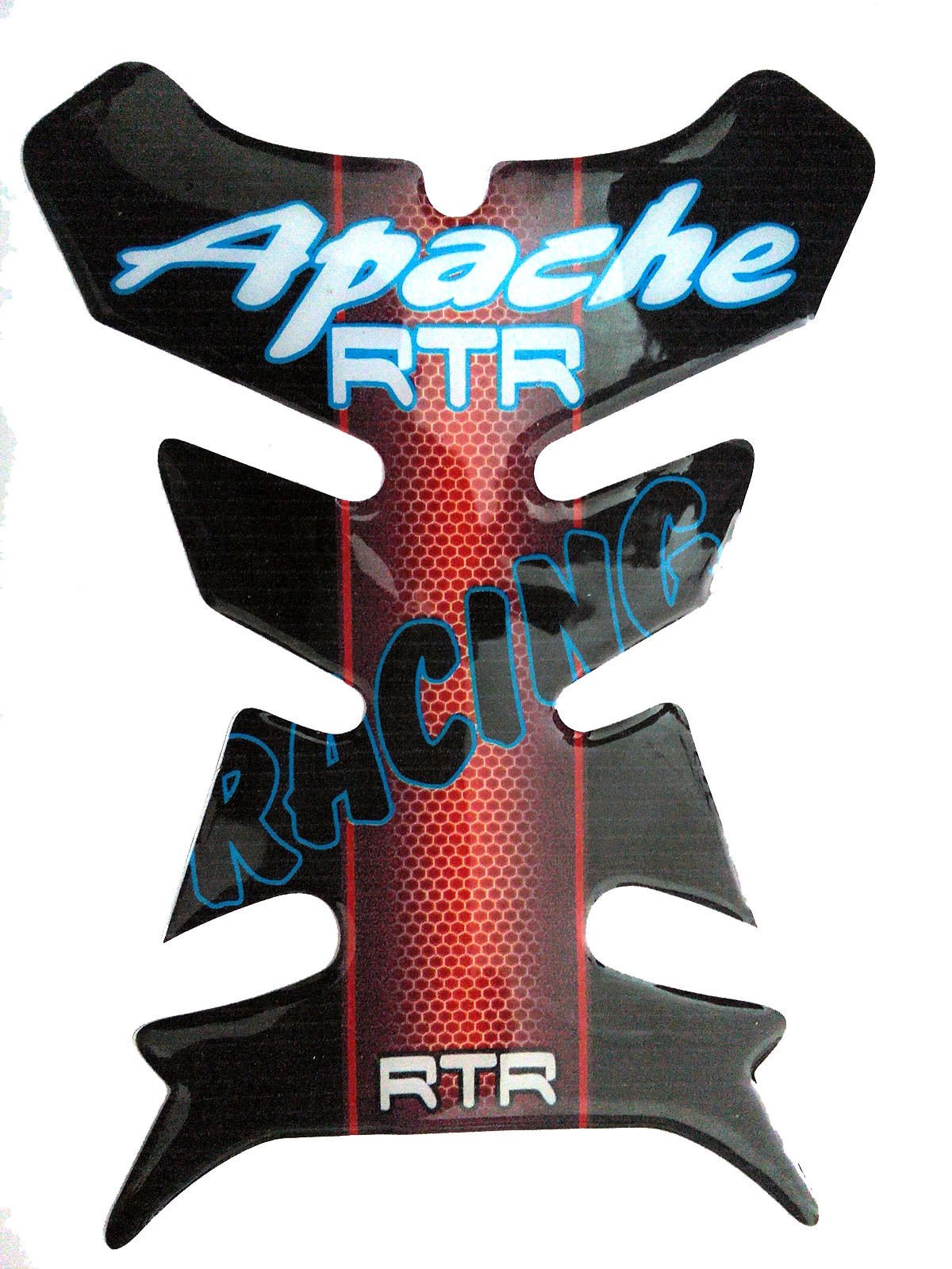 Delhi Traderss Tank Pad for Tvs Apache 160/180/200 RTR Racing Bike Tank Pad