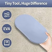 Vista 6 de Deslizadores de Muebles Grandes Reutilizables para Alfombras y Pisos de Madera Dura-Paquete de 8 Almohadillas Protectoras Ovaladas de 9-1/2