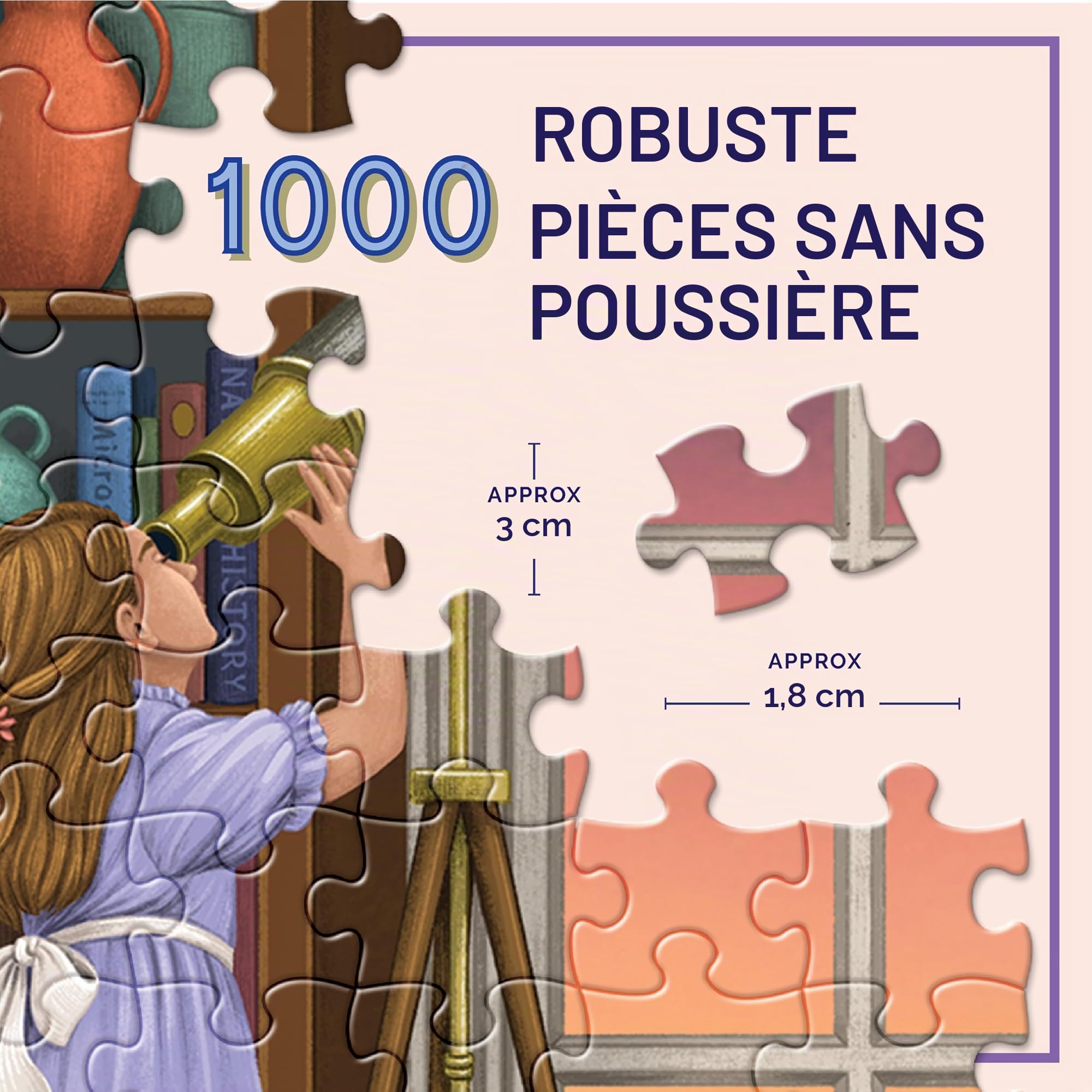 EEBOO - ALCHEMIST'S Library - Puzzle Adulte 1000 pièces - Illustration fascinante sur la librairie du mystérieux alchimiste - PZTAHL