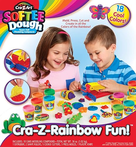 Miniatura 3 de Cra-Z-Art Super Rainbow Softee Masa Juego de Colores (30 Piezas)