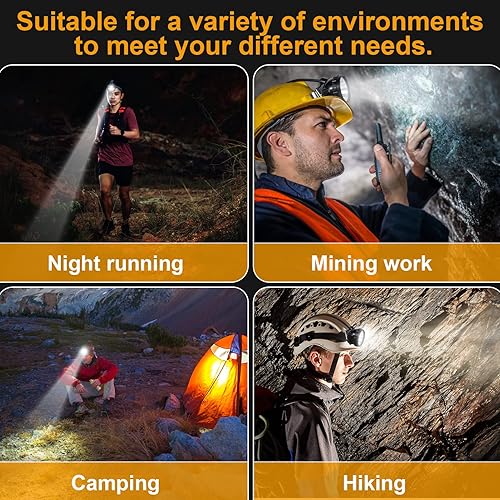 Miniatura 8 de Hunting friends Superbright seguridad minería luz 1+6 LED Minería faro duro KL8M.Plus profesional a prueba de explosiones minería cabeza antorcha