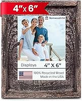 Vista 84 de BarnwoodUSA - Portarretratos con marco de estilo rústico