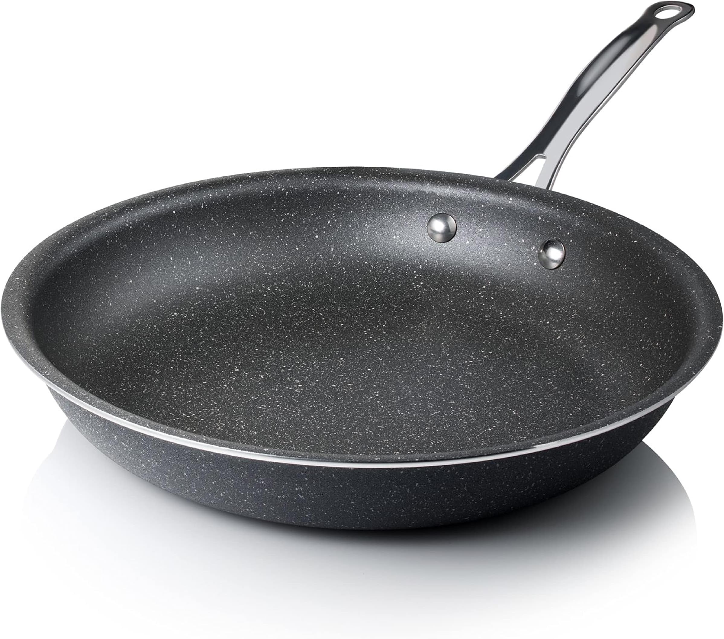 Granitestone11" Non-Stick Frying Pan with Mineral/Diamond Coating for Long Lasting Nonstick Skillet for Cooking with Stay Cool Handles, Oven/Dishwasher Safe, Non-toxic