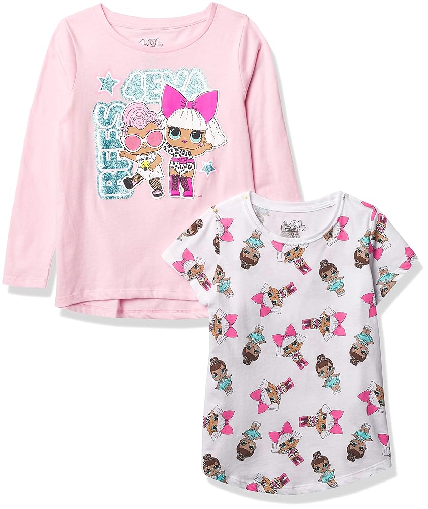 L.O.L. サプライズ LOL Surprise 女の子タイフロント Tシャツ Amazon.com: L.O.L. Surprise! Girls 3 Piece T-Shirt, Tank Top