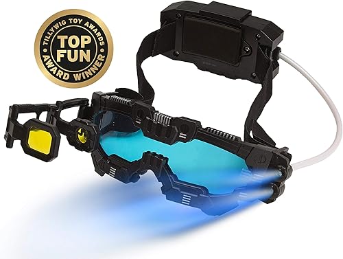 Miniatura 5 de SpyX / Gafas de misión nocturna - Spy Kids Goggles Toy + LED Light Beams + Flip Out Scope. Lente espía ajustable/gafas/gafas de juguete Gadget para