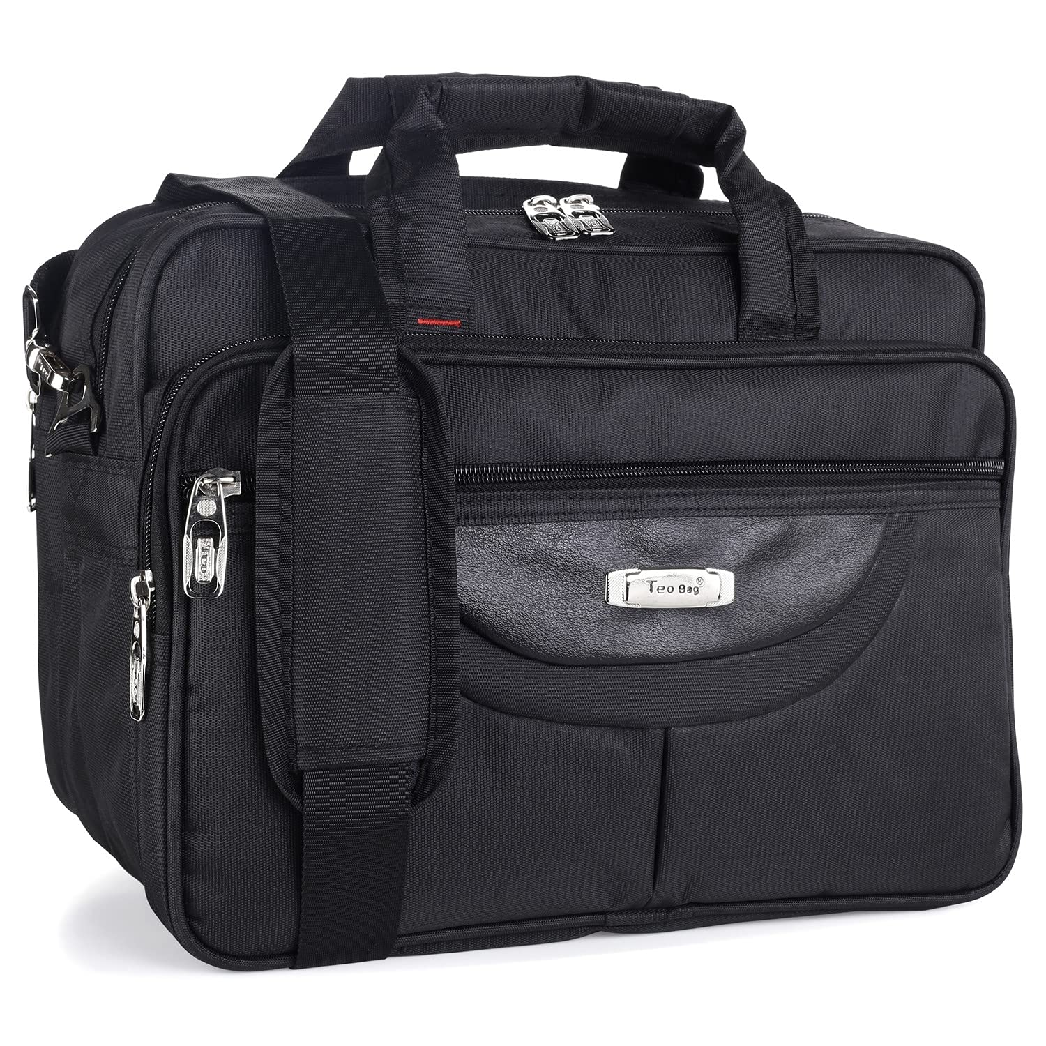 Teo (15.5 Inch) Multipurpose Polyester Black Office Use Electrician, Technician, Service Engineer, Plumber,Carpenter Tool Bag Strong and Durable.T-934-image-34