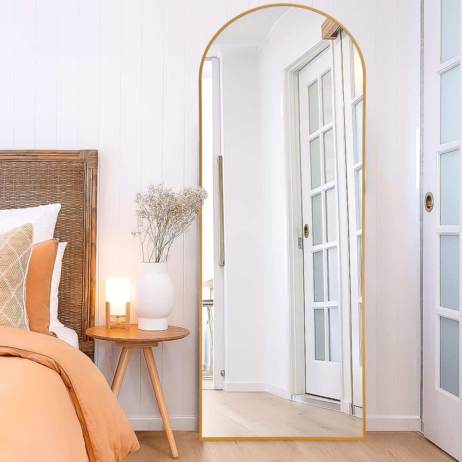 MAYEERTY 71"x24" Arched Full Length Mirror Large Miror