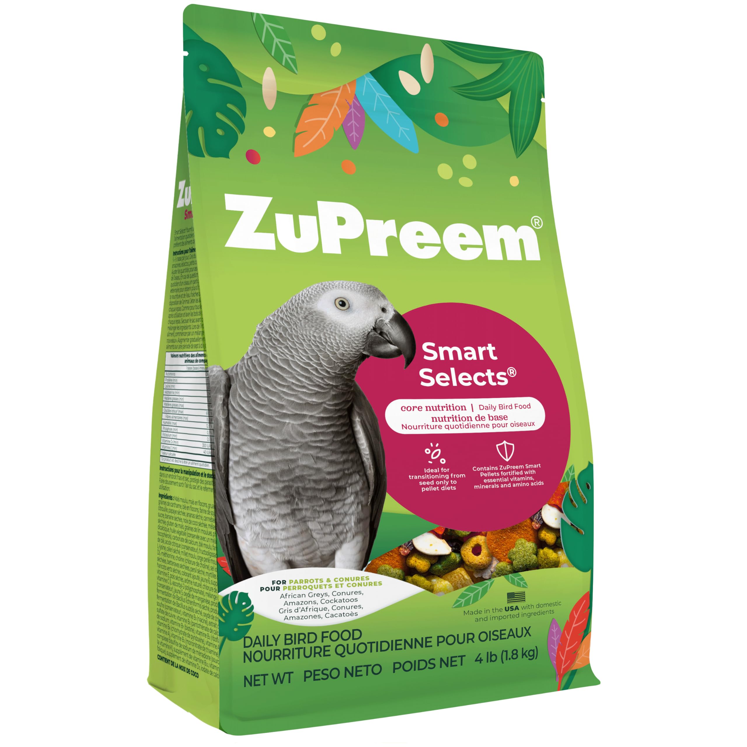 ZuPreem Smart Selects Daily Bird Food