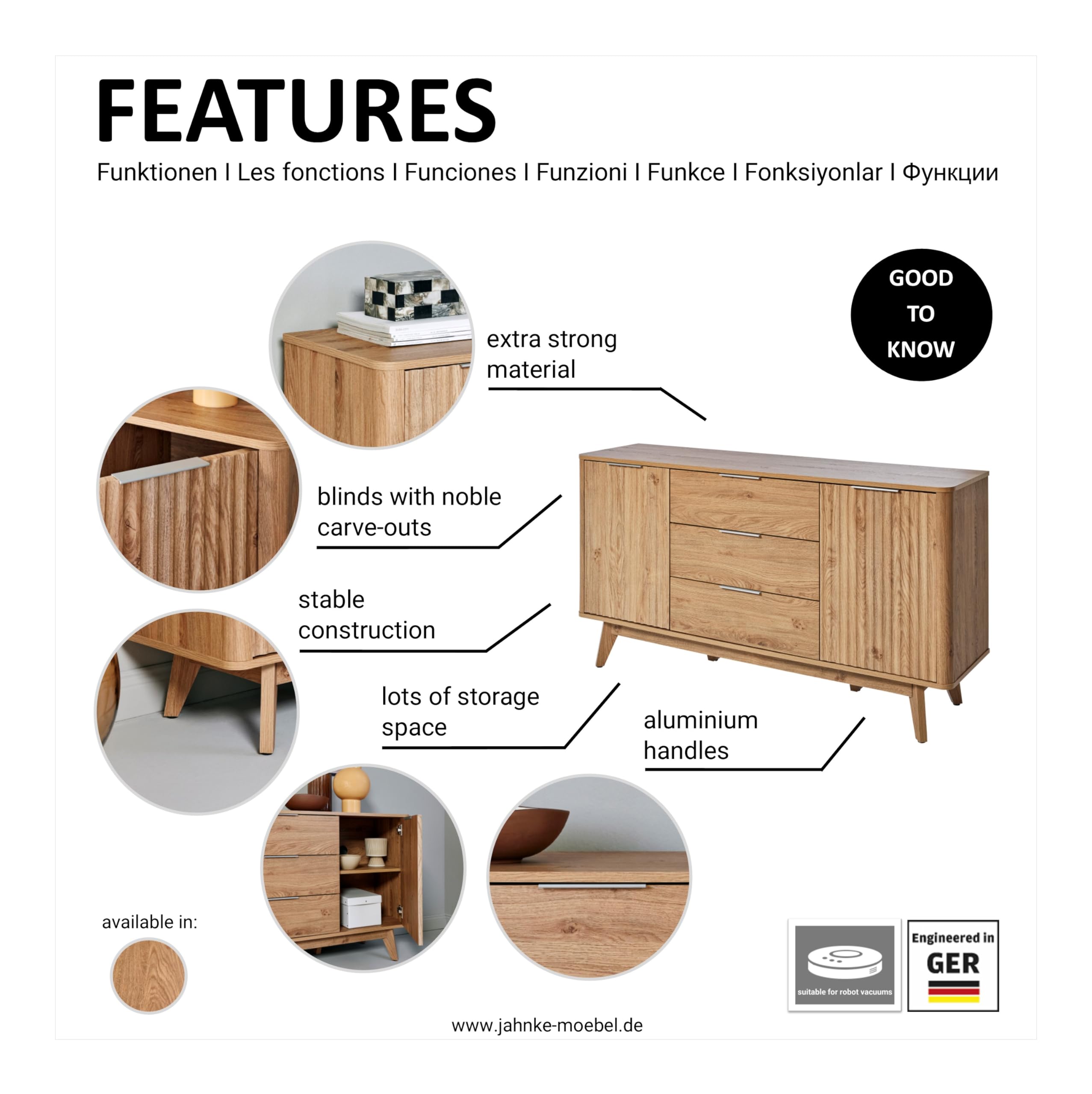 Jahnke Sideboard Wave SB 150